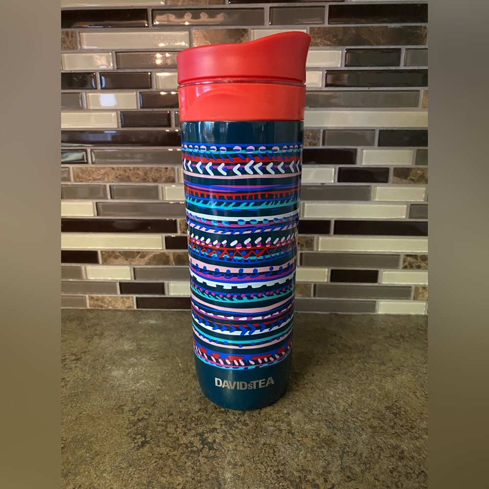 David’s tea loose leaf tea press/tumbler